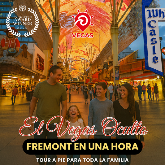 ¡Descubre el corazón de Fremont Street en tan solo una hora — en español!